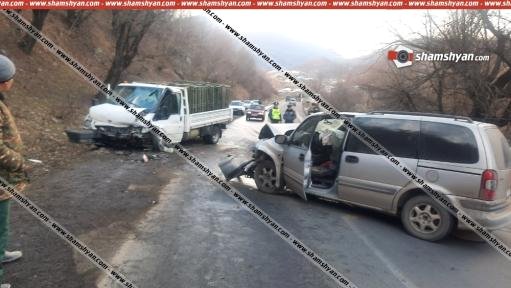 Տավուշում Ford-ն ու Opel-ը ճակատ-ճակատի են բախվել․ կա վիրավոր